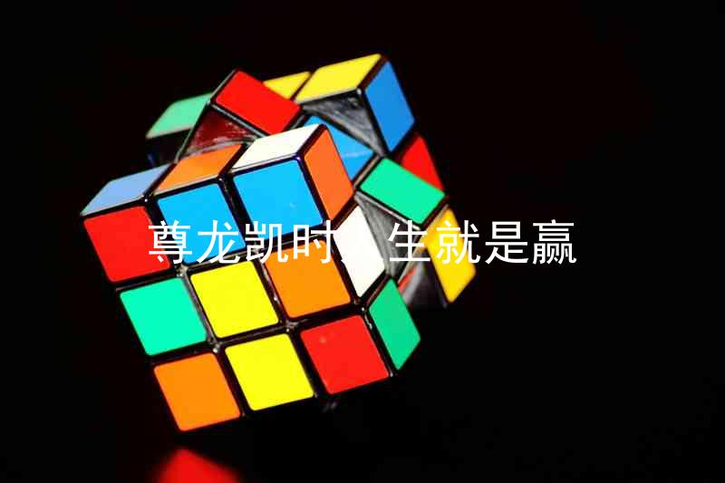 尊龙凯时人生就是赢